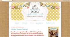 Desktop Screenshot of littlepumpkingrace.com